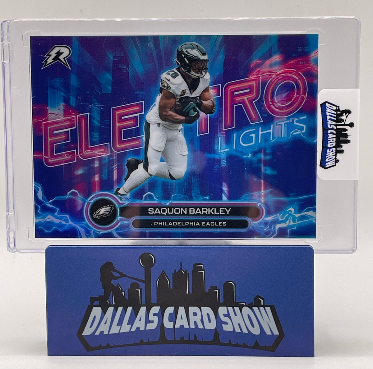 2025 Topps Resurgence #EL-20 Saquon Barkley Electro Lights Case Hit