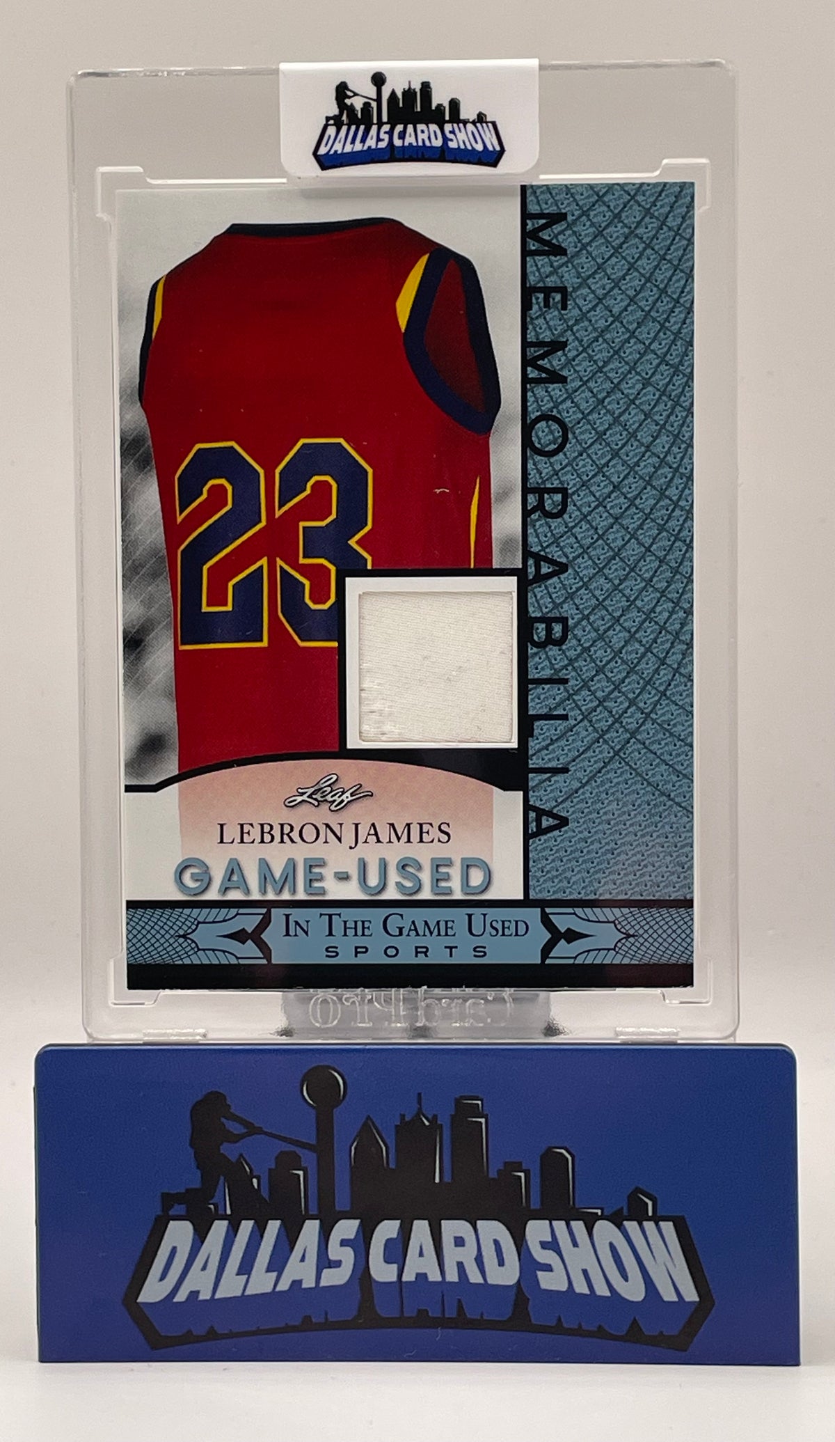 2024 Leaf Game Used #GUM-87 LeBron James Game-Used Memorabilia