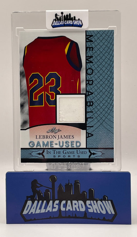 2024 Leaf Game Used #GUM-87 LeBron James Game-Used Memorabilia