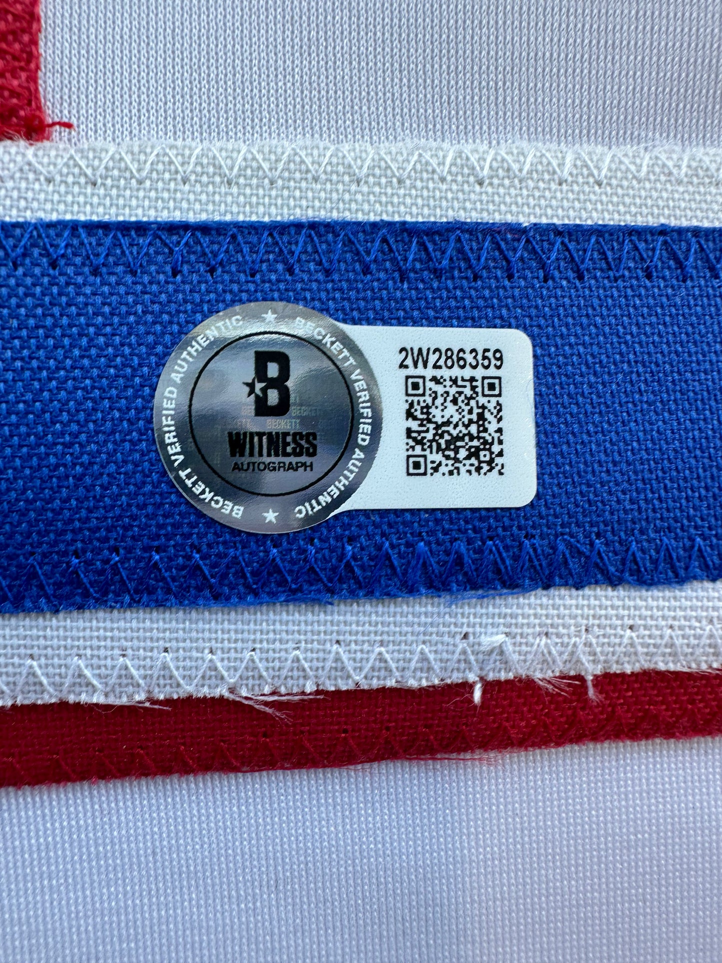 EVAN CARTER TEXAS RANGERS SIGNED Home JERSEY XL BAS COA