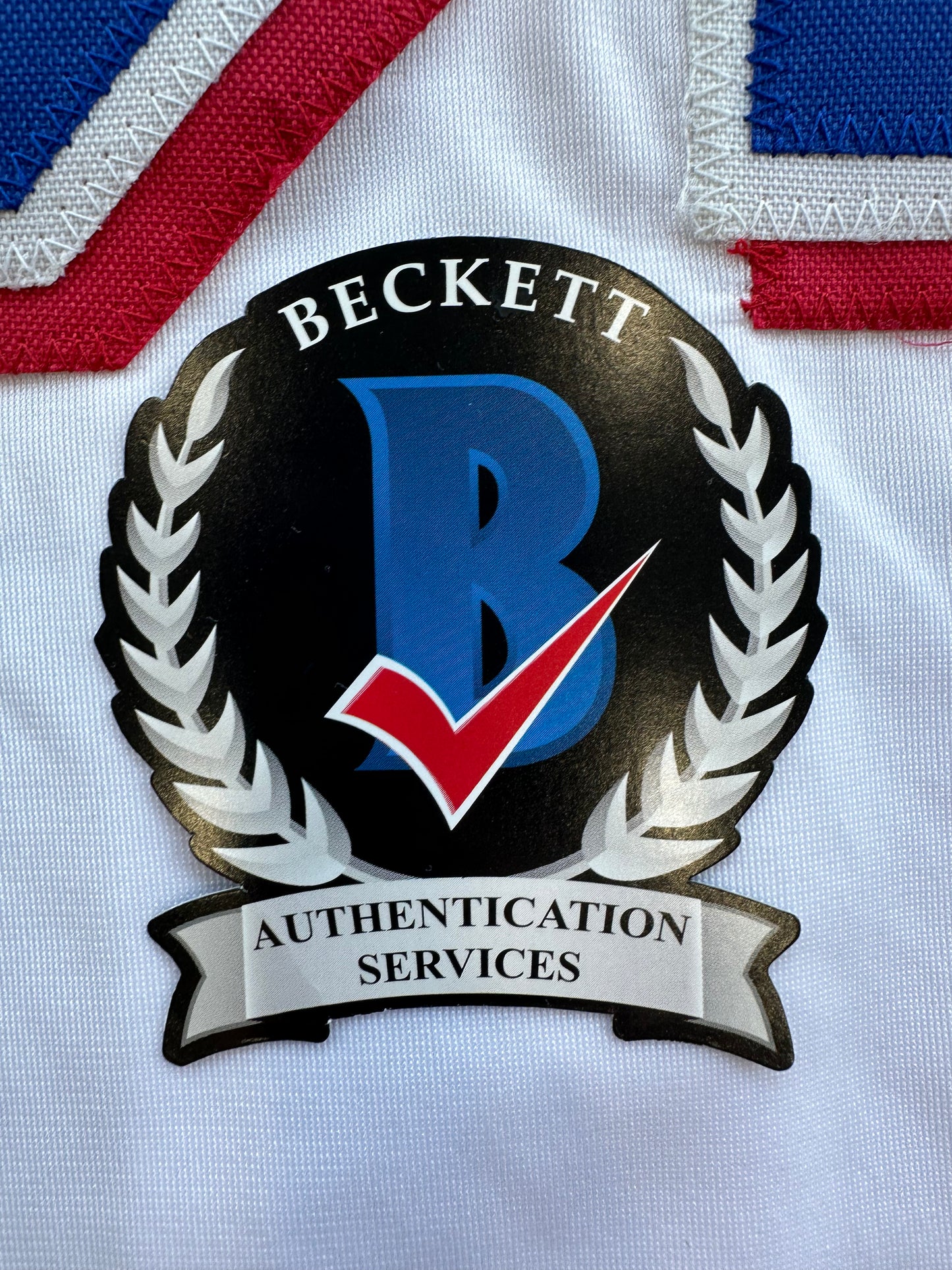 EVAN CARTER TEXAS RANGERS SIGNED Home JERSEY XL BAS COA