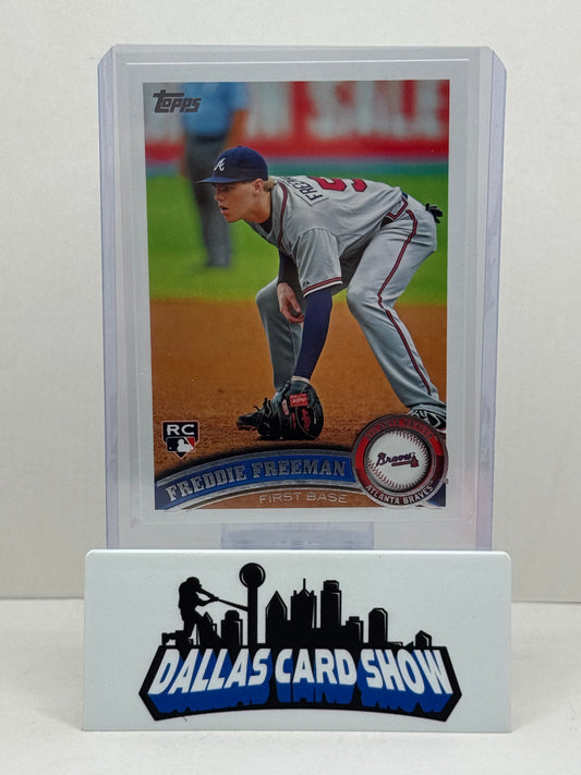 2011 Topps #145 Freddie Freeman Rookie RC Dodgers