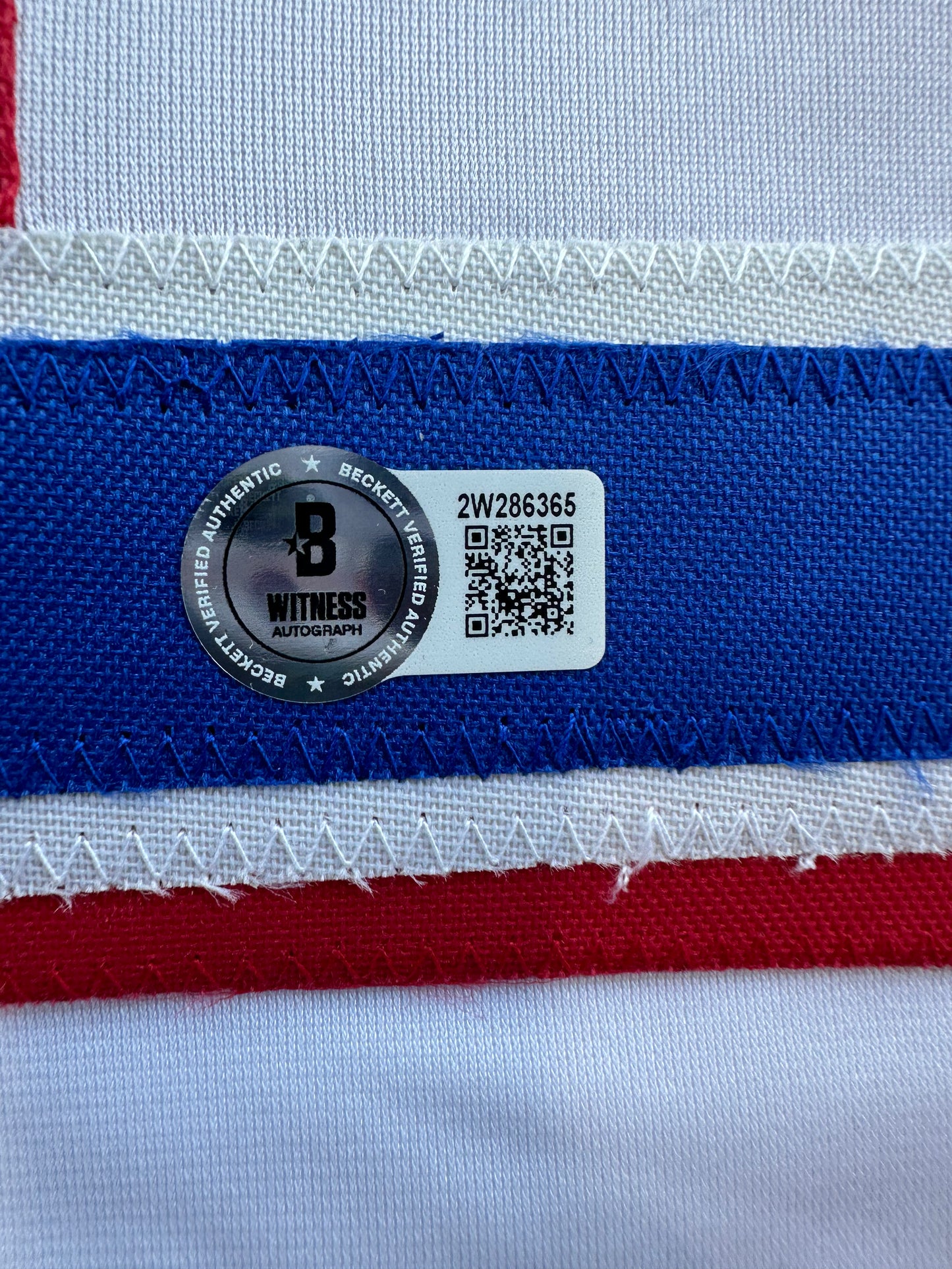 EVAN CARTER TEXAS RANGERS SIGNED Home JERSEY XL BAS COA