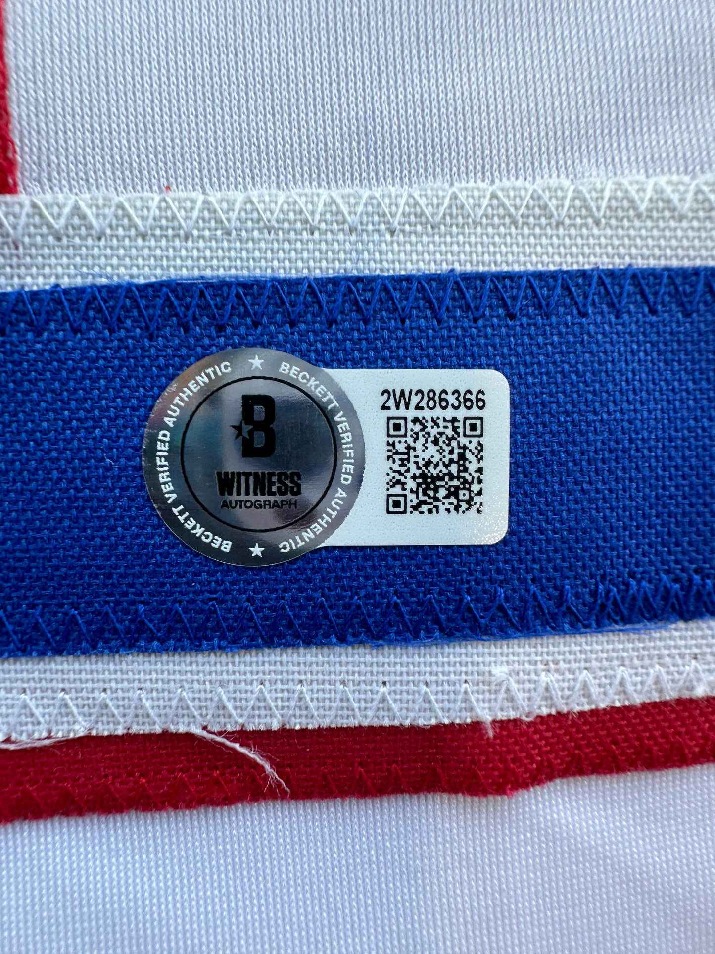 EVAN CARTER TEXAS RANGERS SIGNED Home JERSEY XL BAS COA