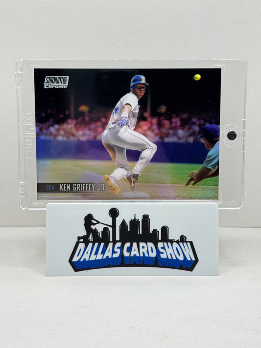 2021 Topps Stadium Club Chrome #223 Ken Griffey Jr. Refractor 24/30 Jersey #