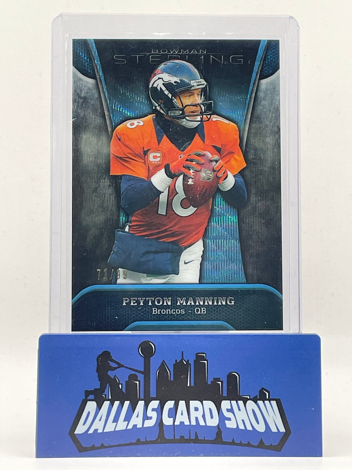2013 Bowman Platinum #1 Peyton Manning Blue Wave /99