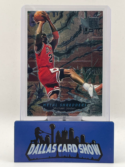 1997 Fleer Metal #241 Michael Jordan Metal Shredders
