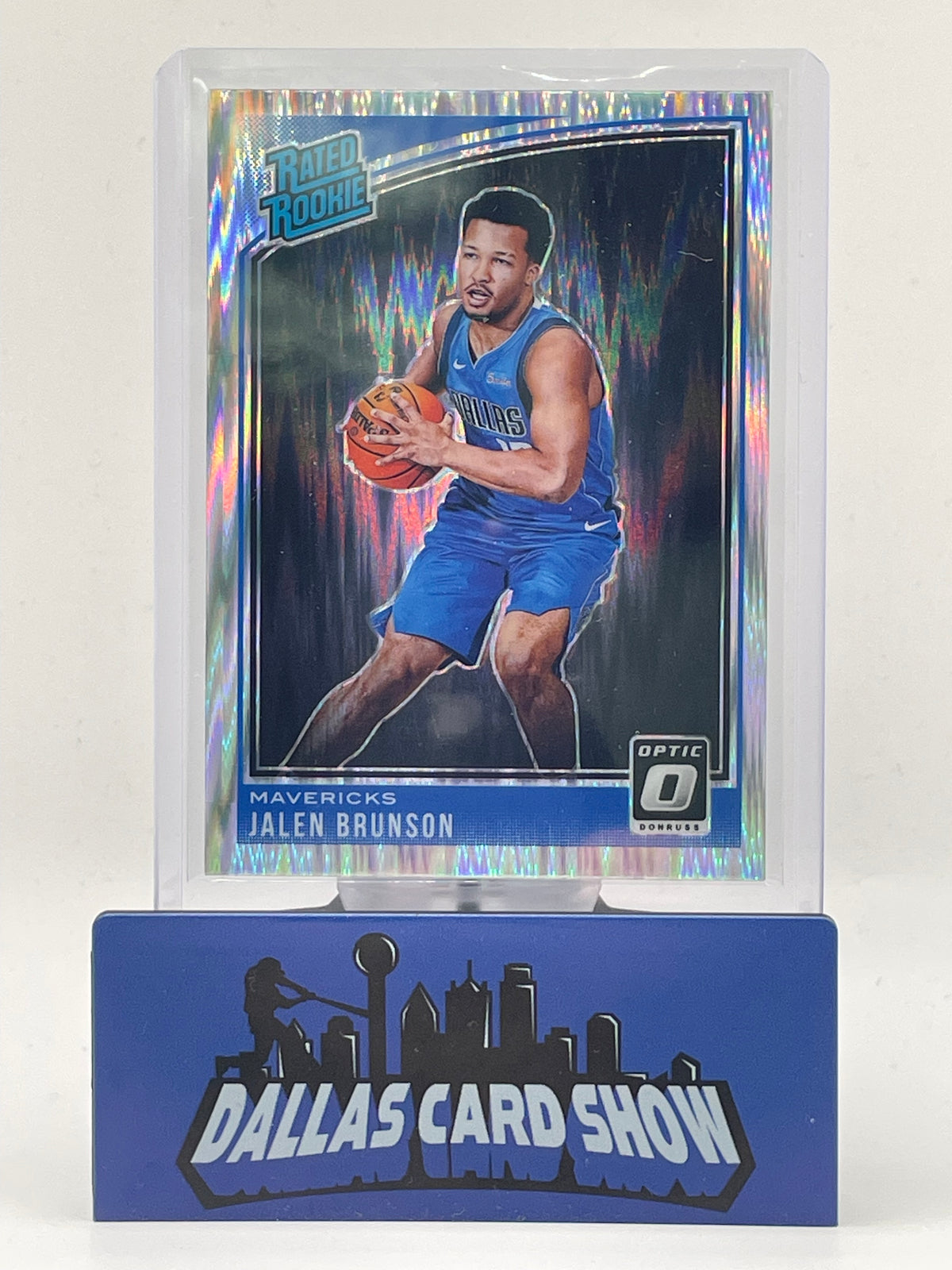 2018 Panini Optic #179 Jalen Brunson Shock Rated Rookie RC