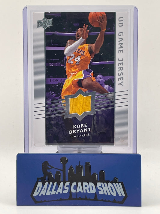 2008-09 Upper Deck #GA-KB Kobe Bryant Game Jersey