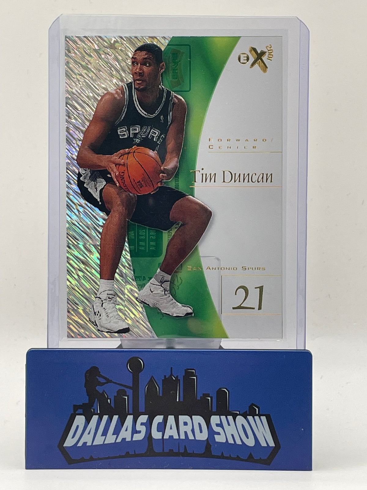 1998-99 Ex 2001 #75 Tim Duncan Acetate