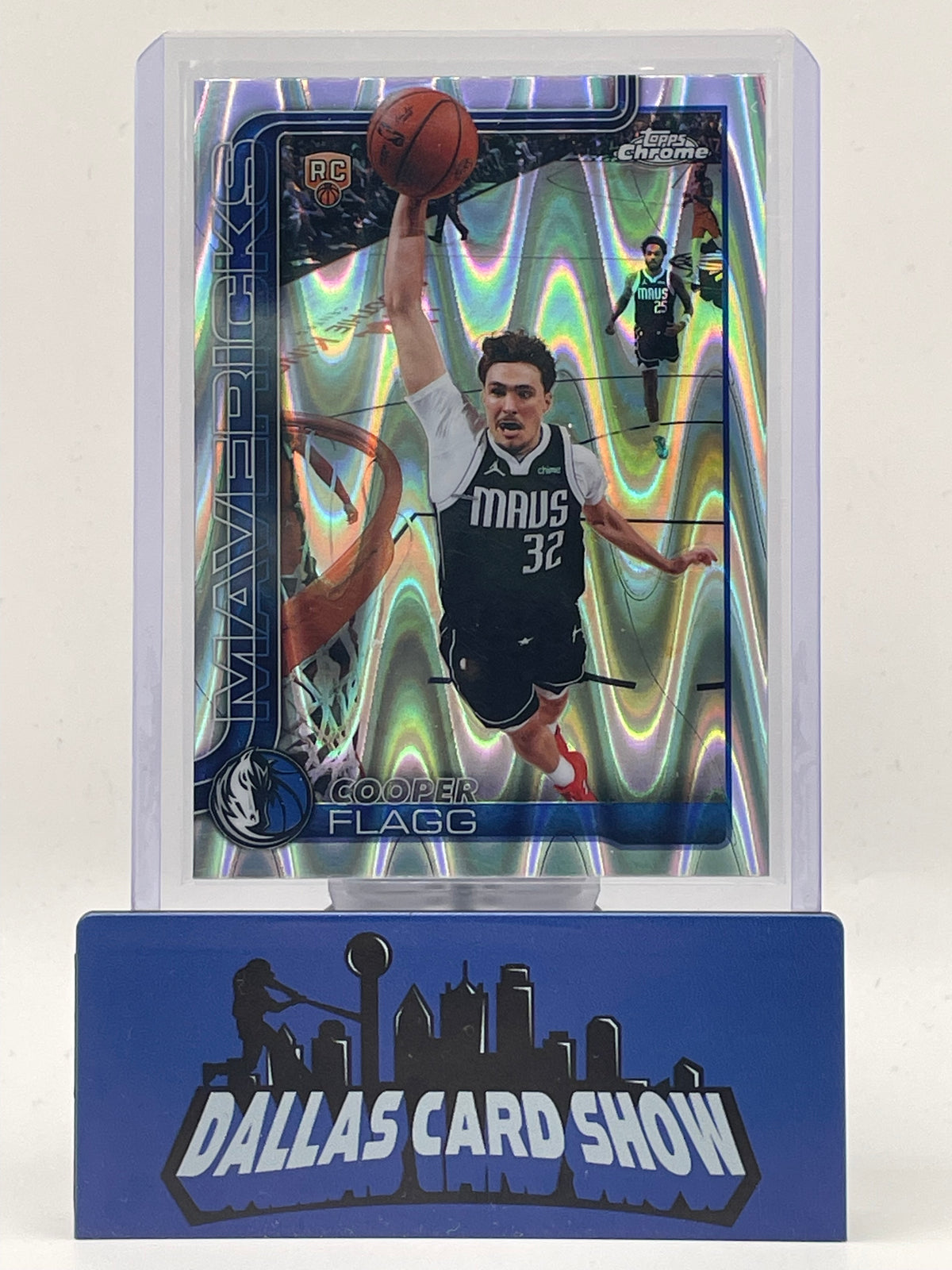 2025-26 Topps Chrome Update #151 Cooper Flagg Raywave Rookie RC