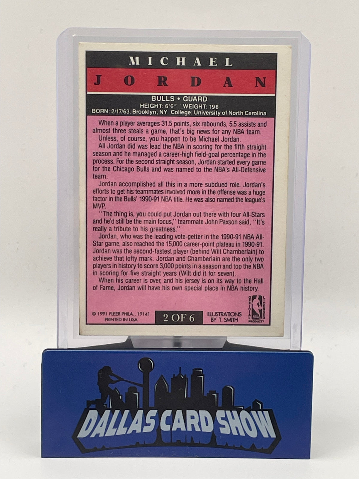 1991 Fleer #2 Michael Jordan