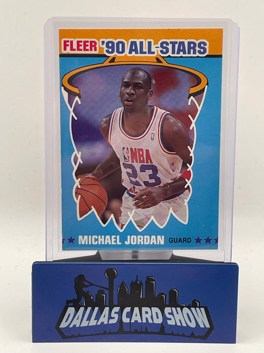 1990 Fleer #5 Michael Jordan Fleer 90 All Stars
