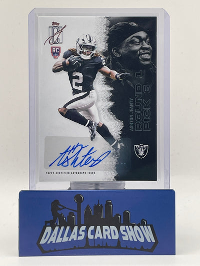 2025 Topps Signature Class #102 Ashton Jeanty Rookie Autograph