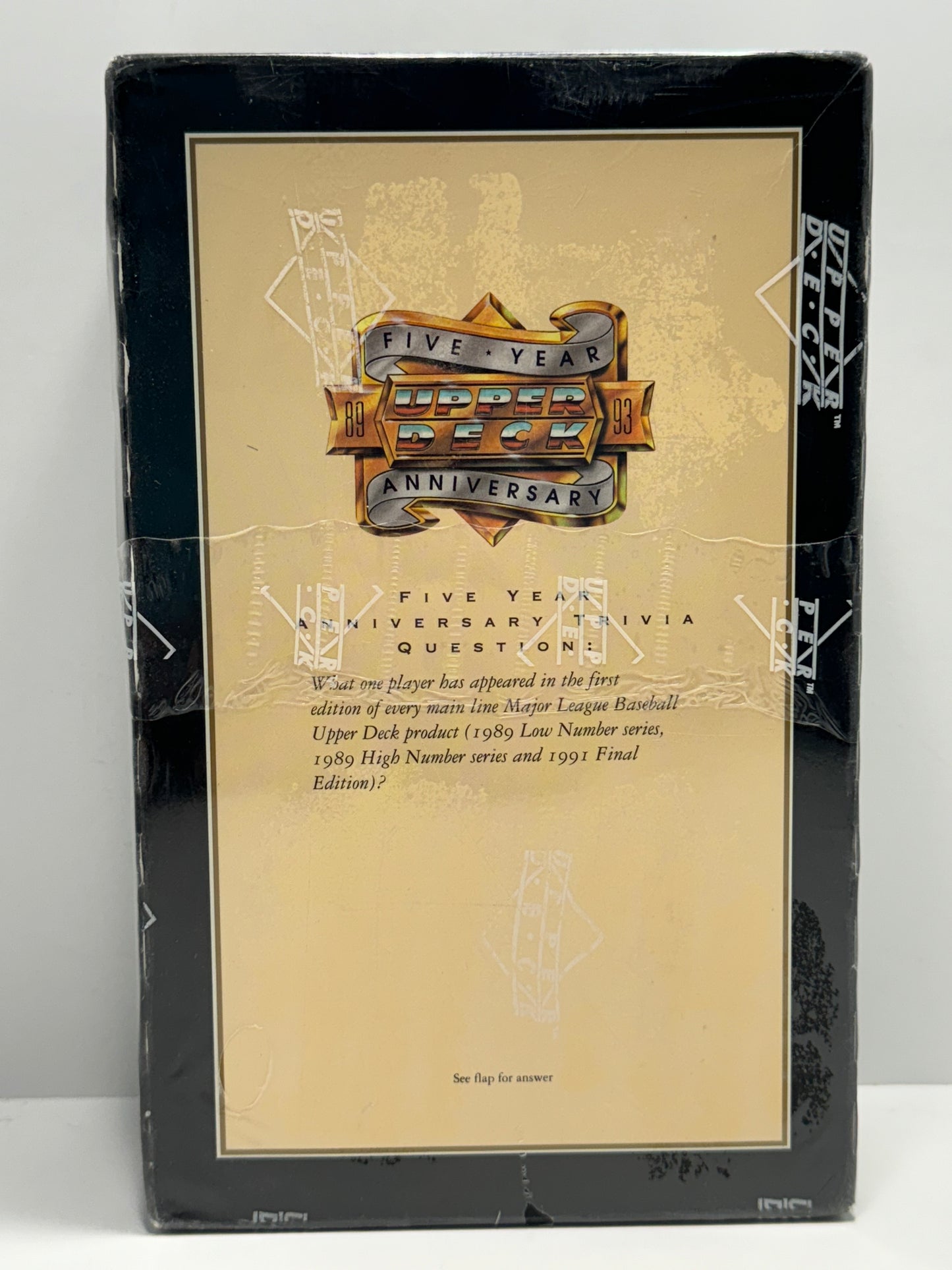 1993 Upper Deck Major League Baseball Series 1