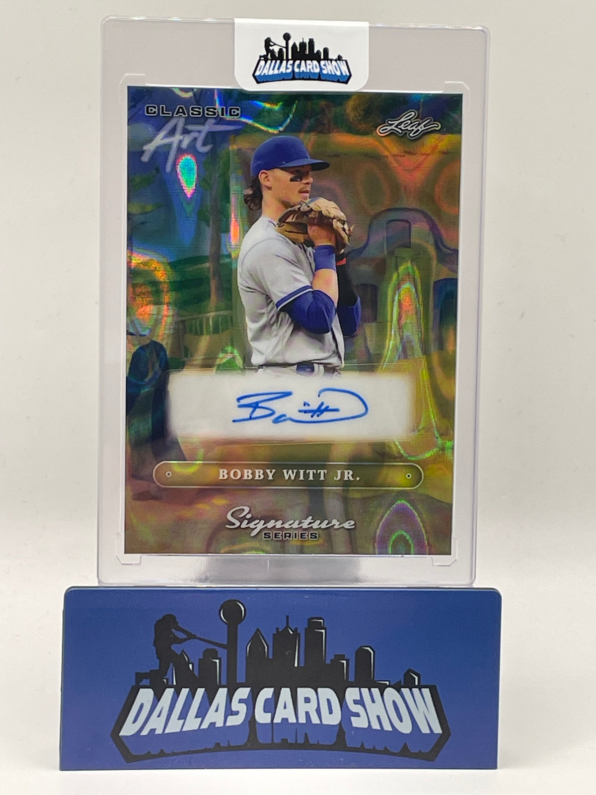 2025 Leaf Classic Art #CA-BWJ Bobby Witt Jr. Autograph 1/1