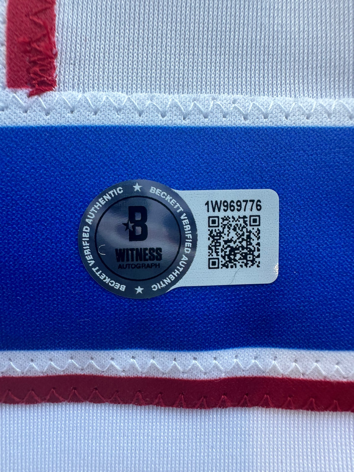 EZEQUIEL DURAN TEXAS RANGERS SIGNED White JERSEY XL BAS COA