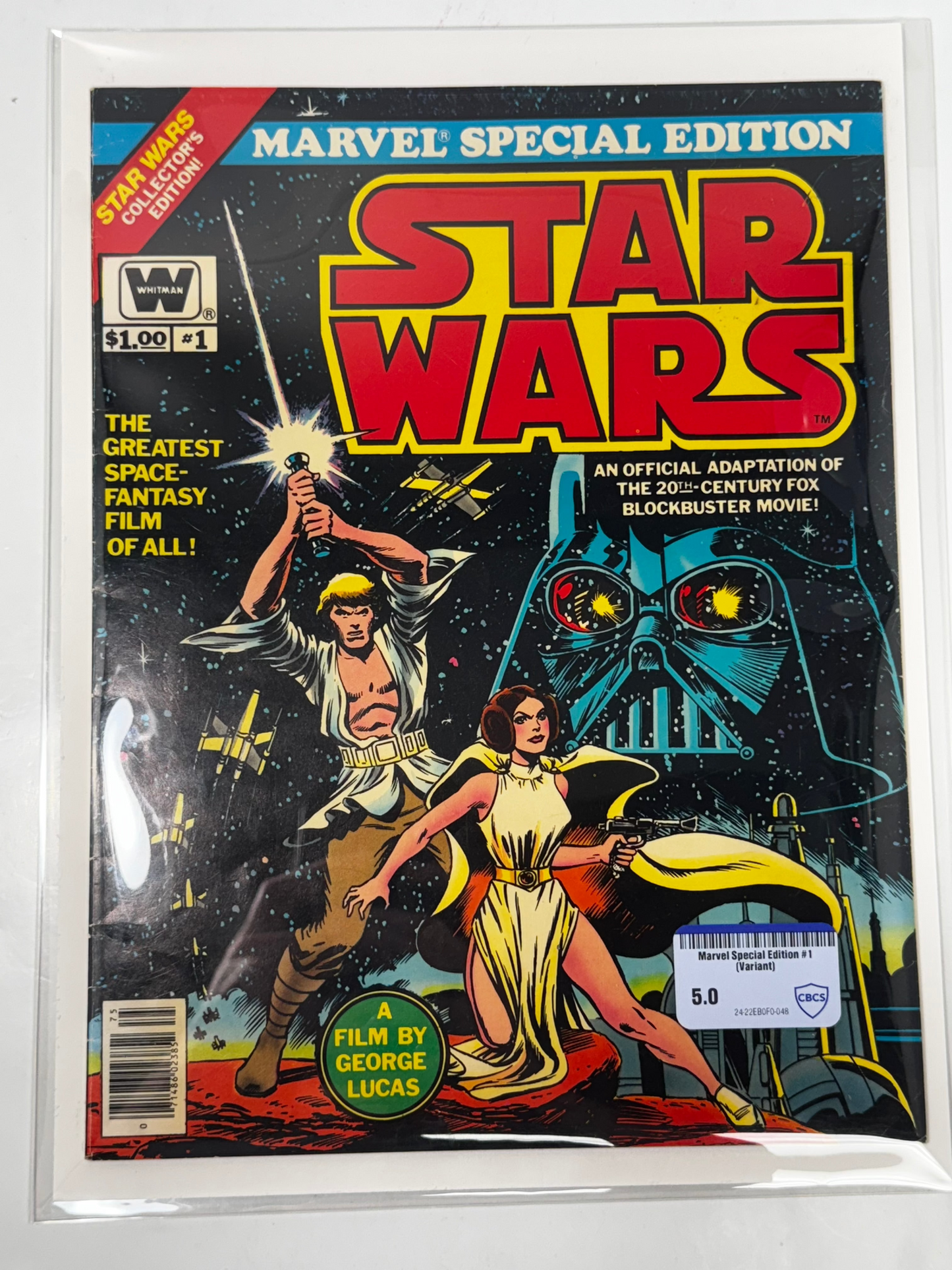 Star Wars Special Edition #1 CBCS 5.0 (Whitman Variant - 1977)