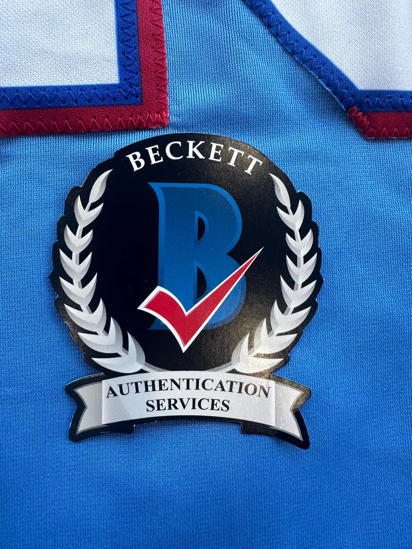 EZEQUIEL DURAN TEXAS RANGERS SIGNED Light Blue JERSEY XL BAS COA