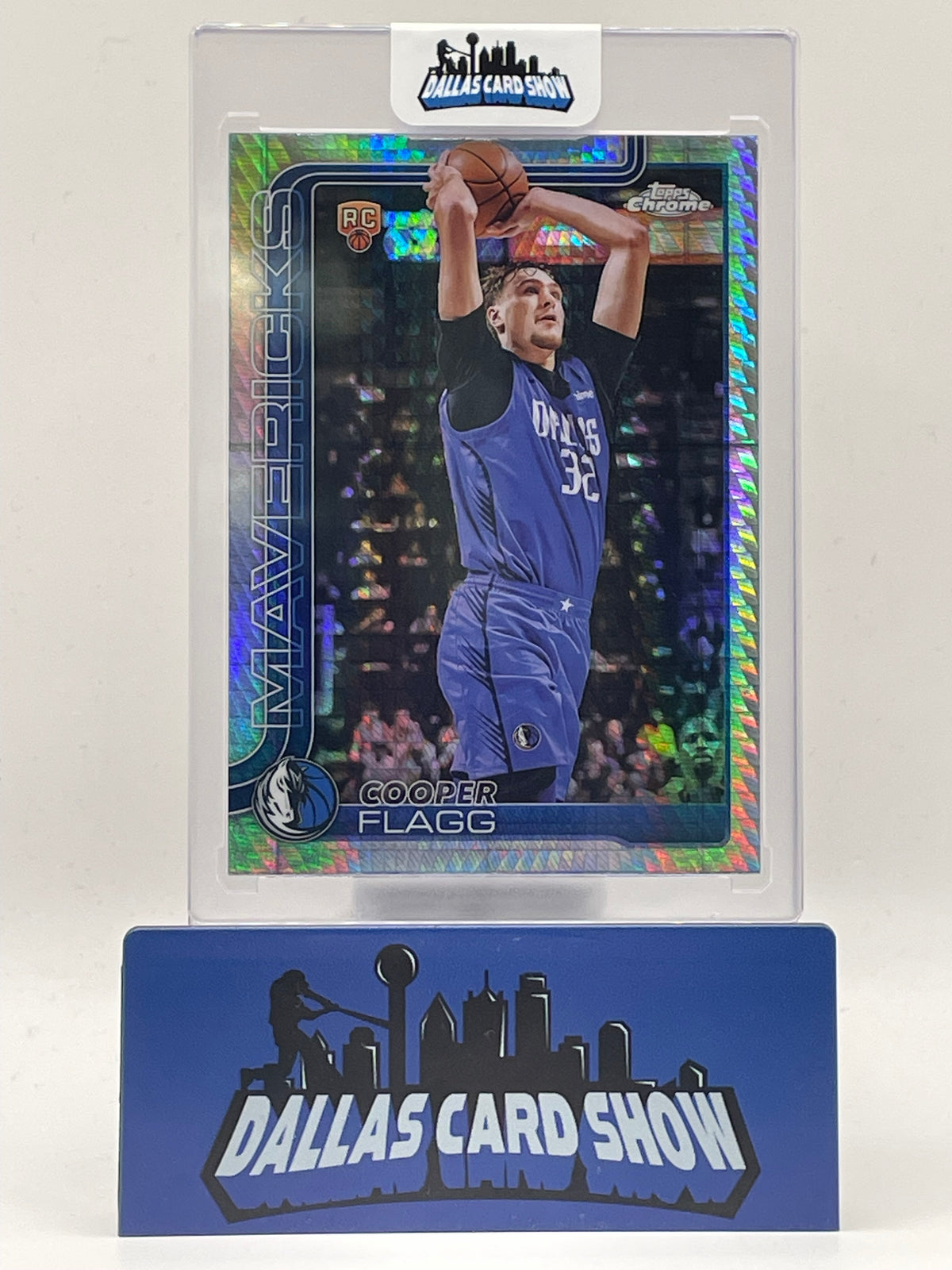 2025-26 Topps Chrome #251 Cooper Flagg Hyper Rookie RC