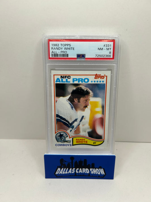 1982 Topps Randy White All-Pro #60 PSA 8 NM-MT HOF Dallas Cowboys
