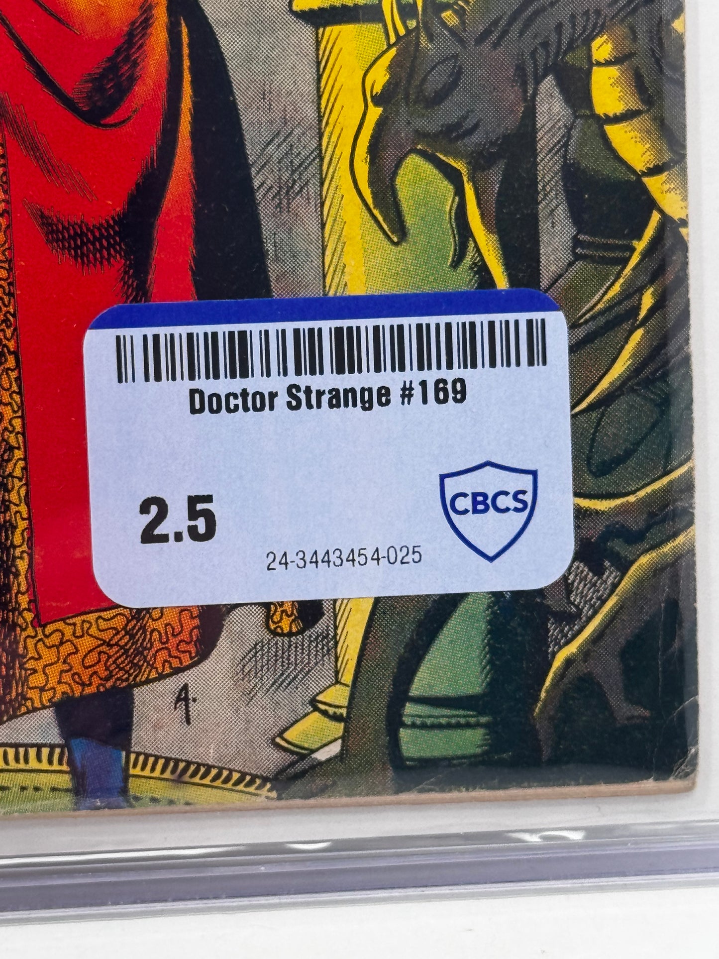 Doctor Strange #169 CBCS 2.5 (1st Doctor Stange in Own Title + Origin Story - 1968)