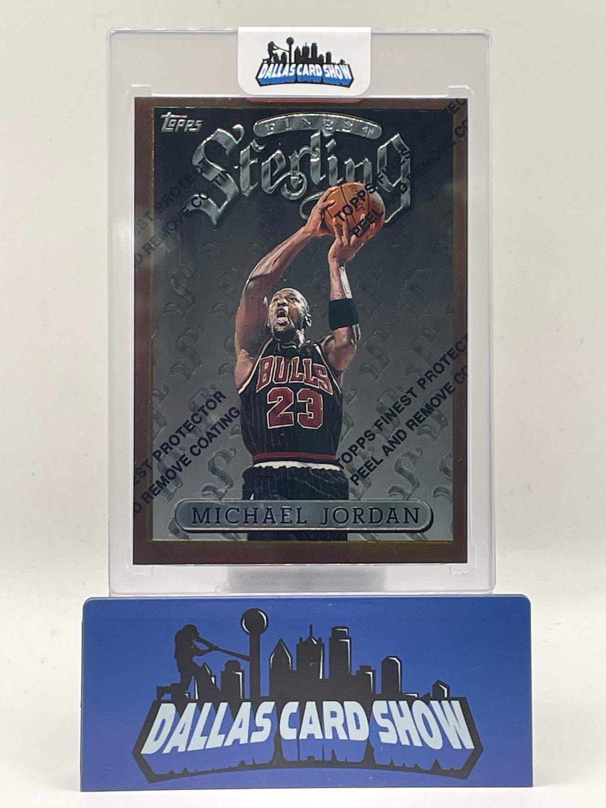 1996 Topps Finest Sterling #50 Michael Jordan w/Coating