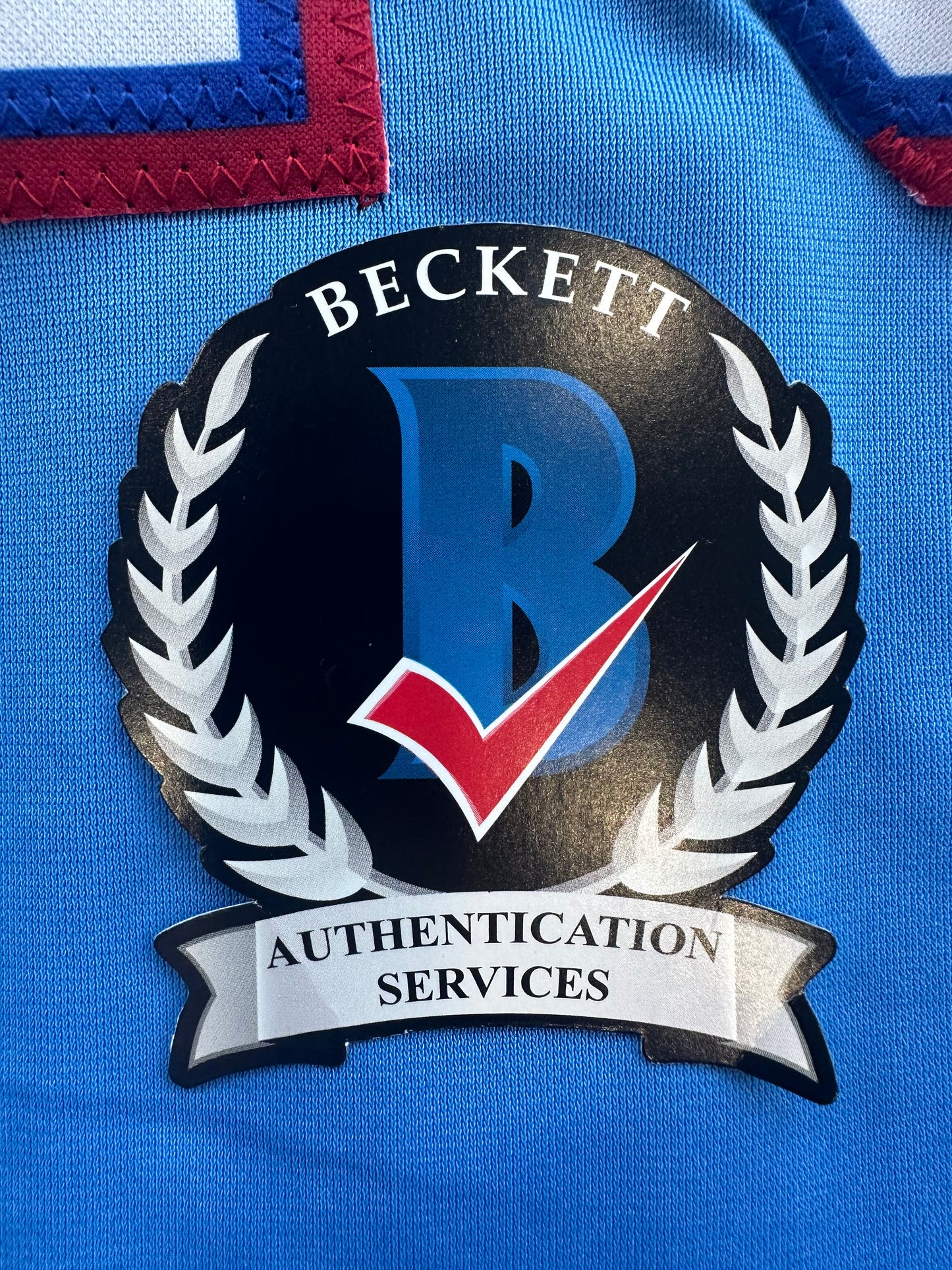 EZEQUIEL DURAN TEXAS RANGERS SIGNED Light Blue JERSEY XL BAS COA