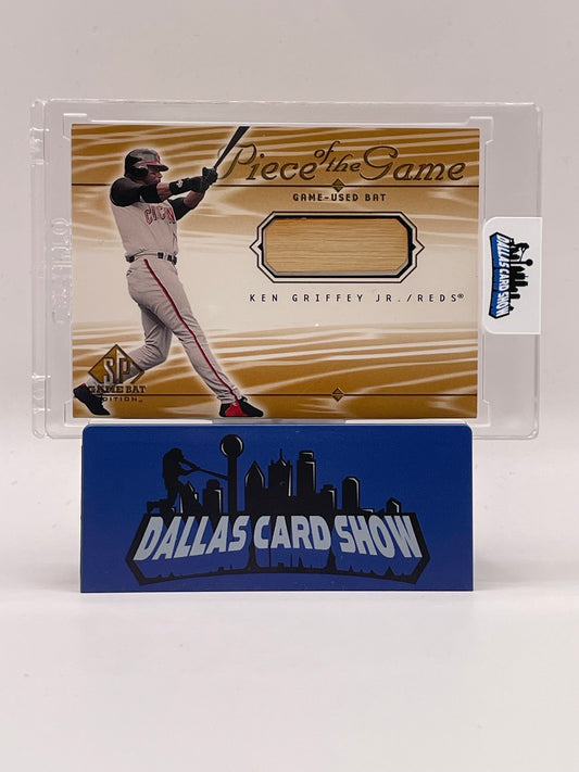 2000 SP Game Used #KG Ken Griffey Piece of The Game Bat Relic