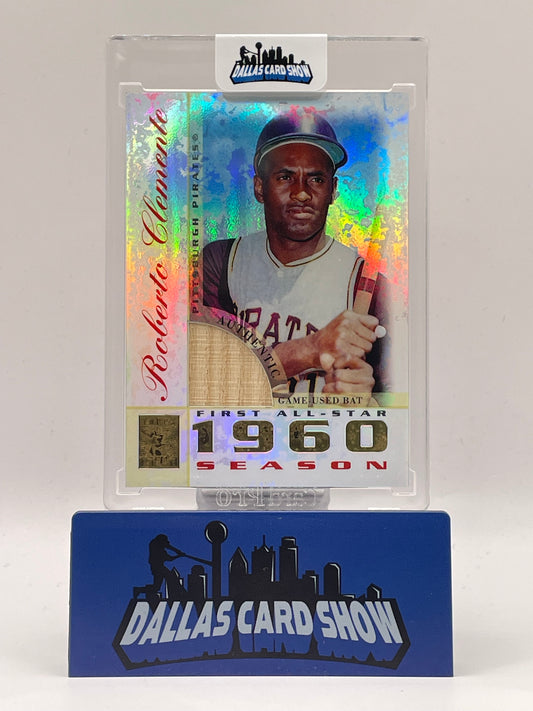 2003 Topps Tribute #TR-RC Roberto Clemente 1960 season Game Used Bat