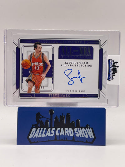 2024-25 National Treasure Steve Nash All-NBA Signatures /35
