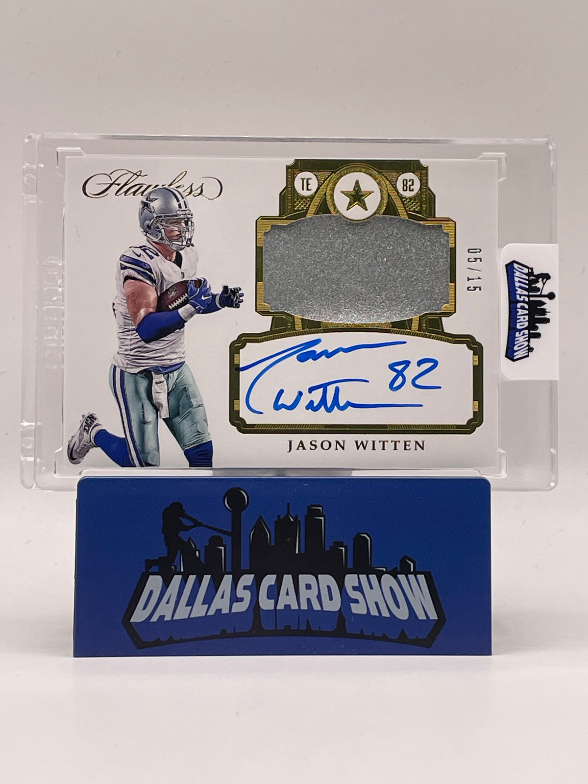 2017 Panini Flawless #PA-JA Jason Witten Patch Autograph /15