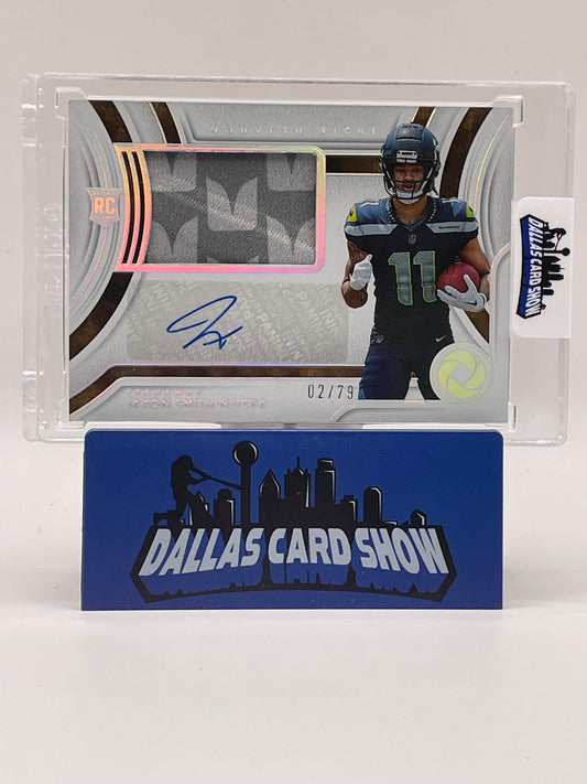 2023 Panini Gold Standard Opulence Jaxon Smith-Njigba Rookie Patch Autograph /79