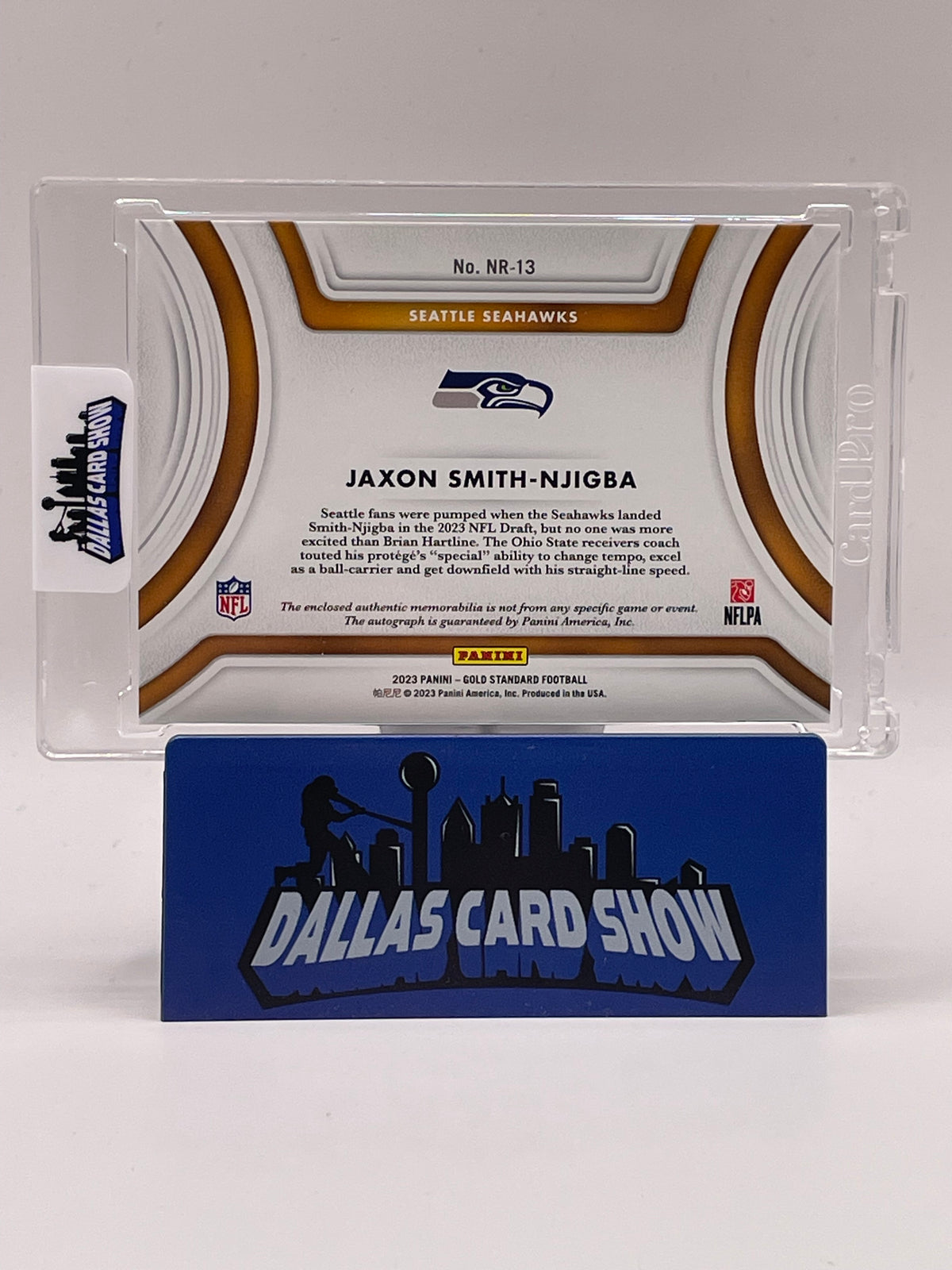 2023 Panini Gold Standard Opulence Jaxon Smith-Njigba Rookie Patch Autograph /79