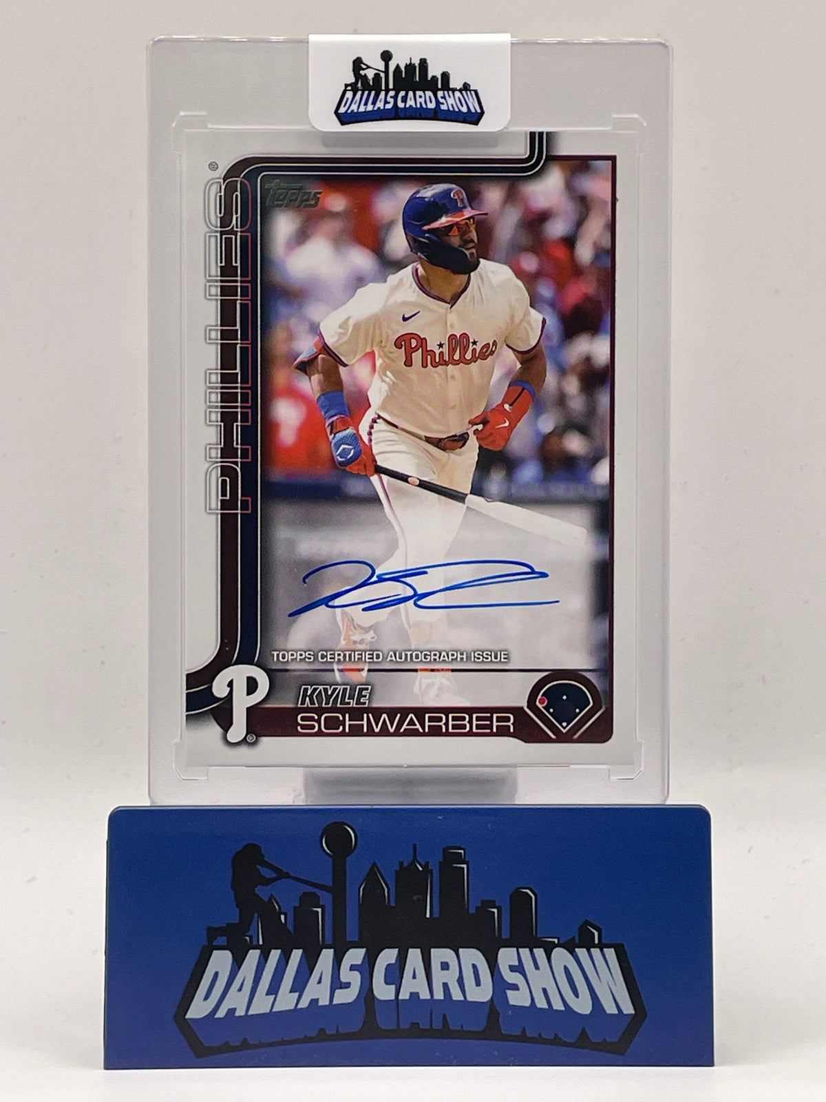 2025 Topps #141 Kyle Schwarber Real Ones Autograph