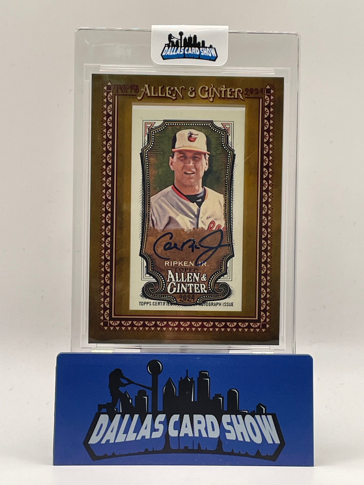 2024 Topps Allen & Ginter #MA-CRJ Cal Ripken Jr. Mini Autograph