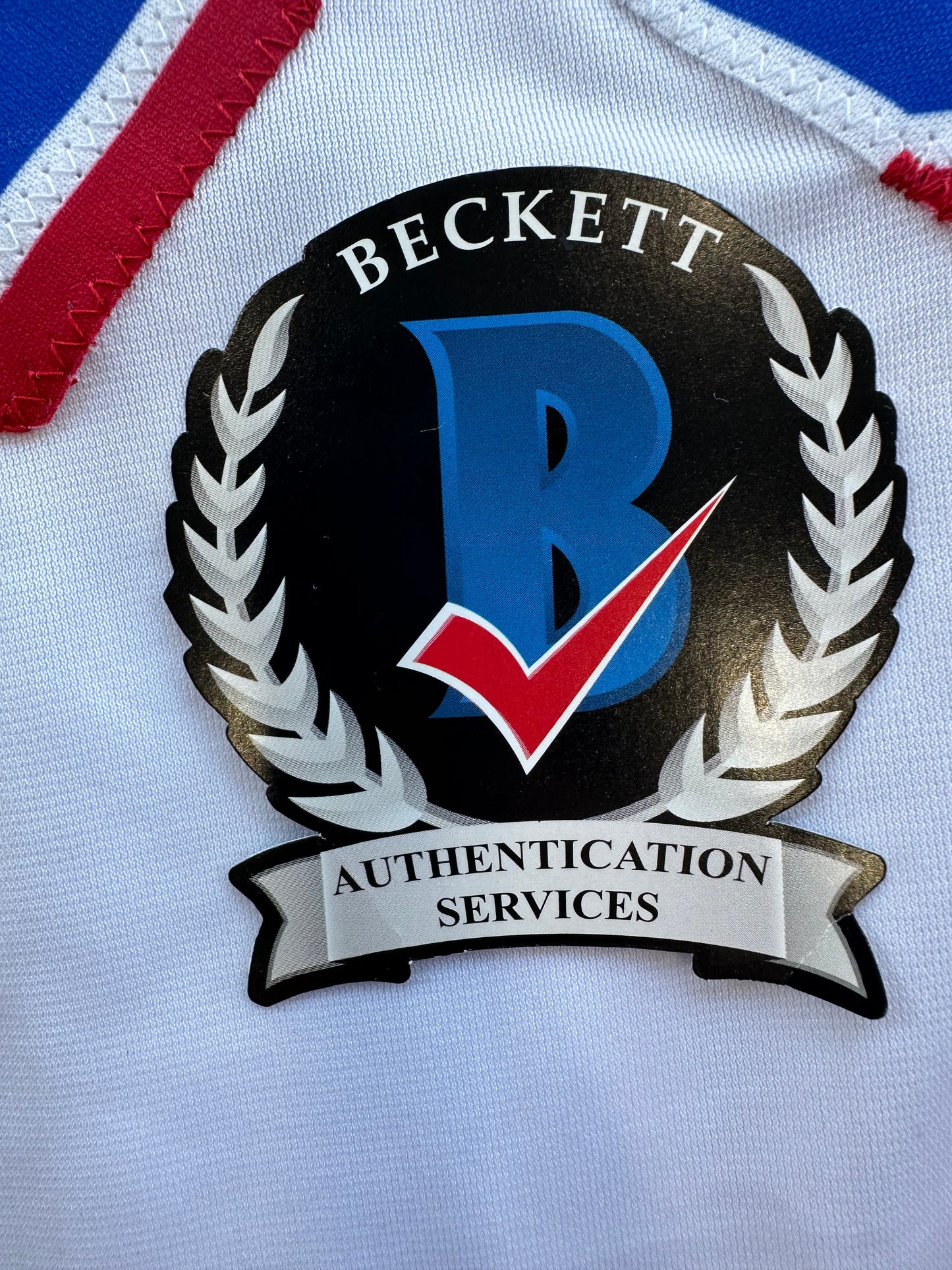 JUSTIN FOSCUE TEXAS RANGERS SIGNED White JERSEY XL BAS COA