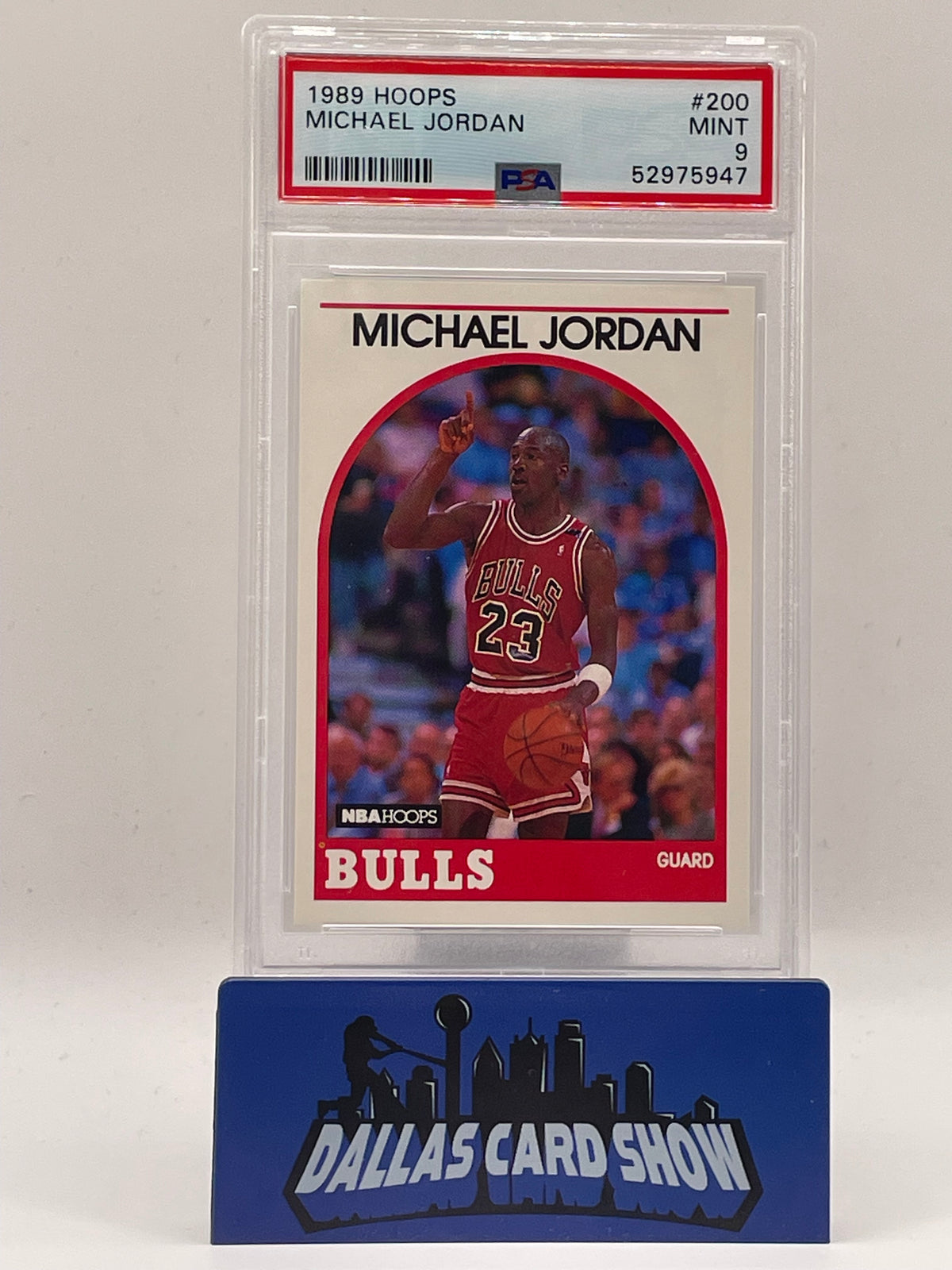 1989 Hopps #200 Michael Jordan PSA 9