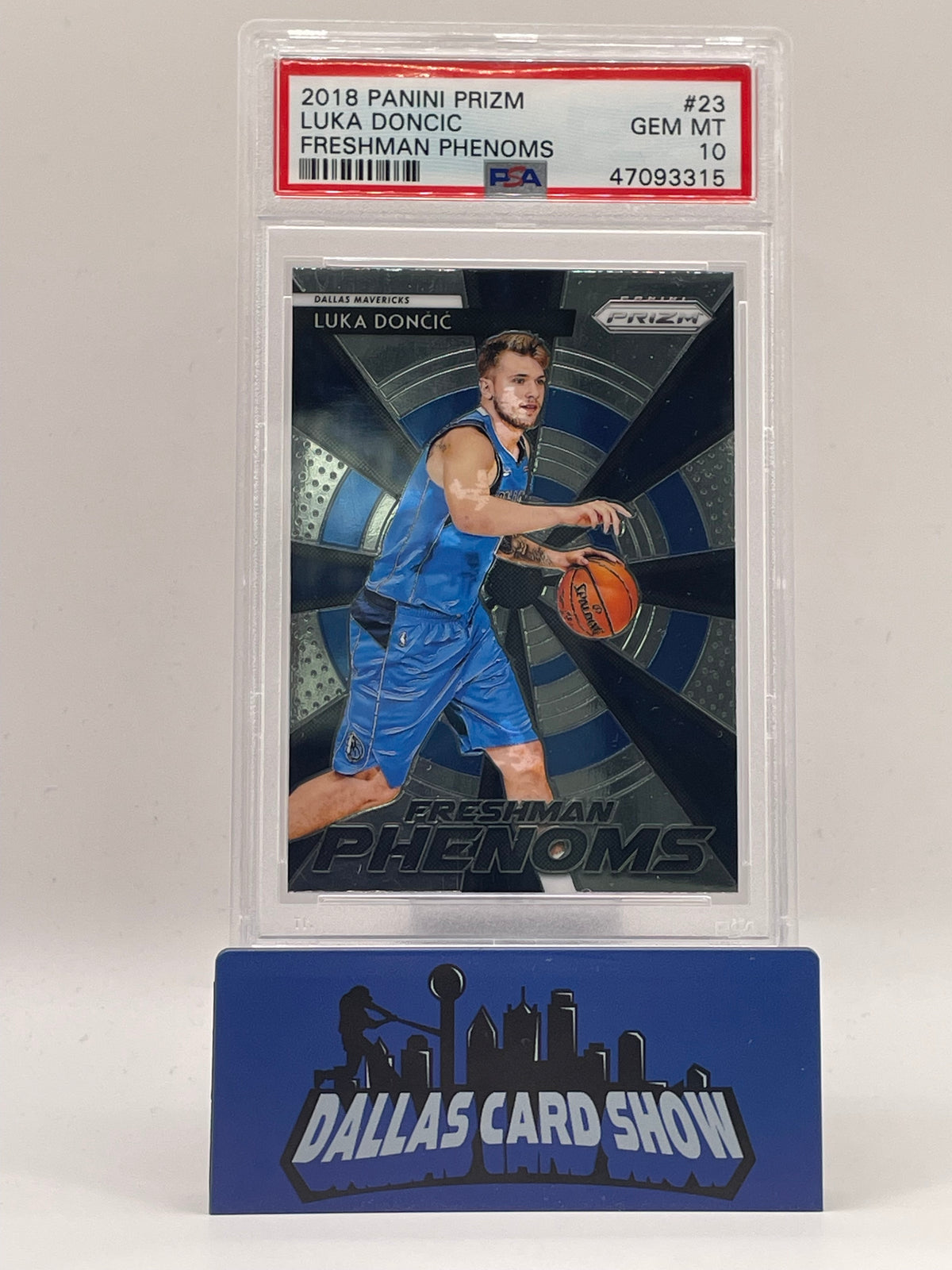 2018 Panini Prizm #23 Luka Doncic Freshman Phenoms PSA 10