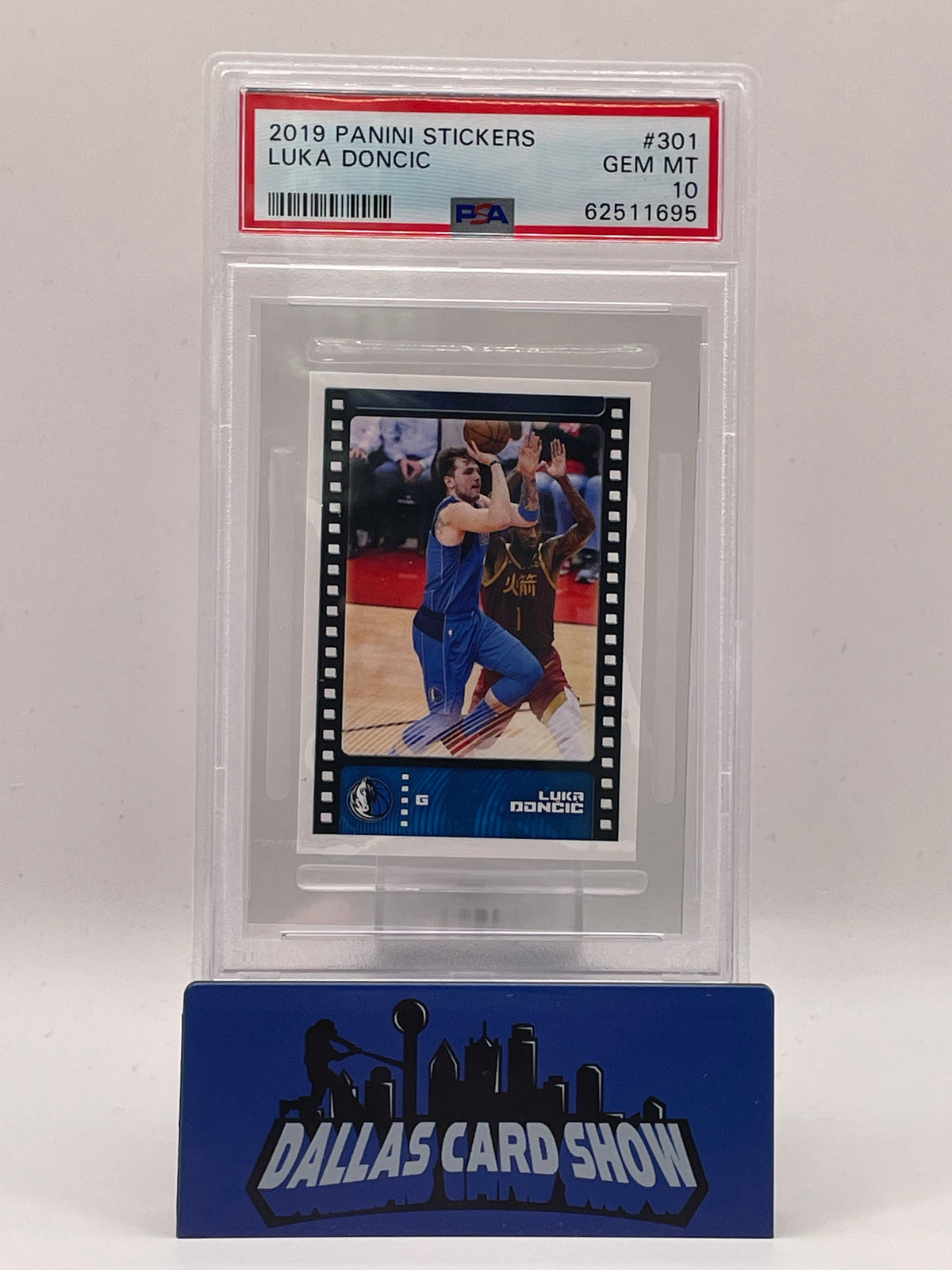 2019 Panini Stickers #301 Luka Doncic PSA 10