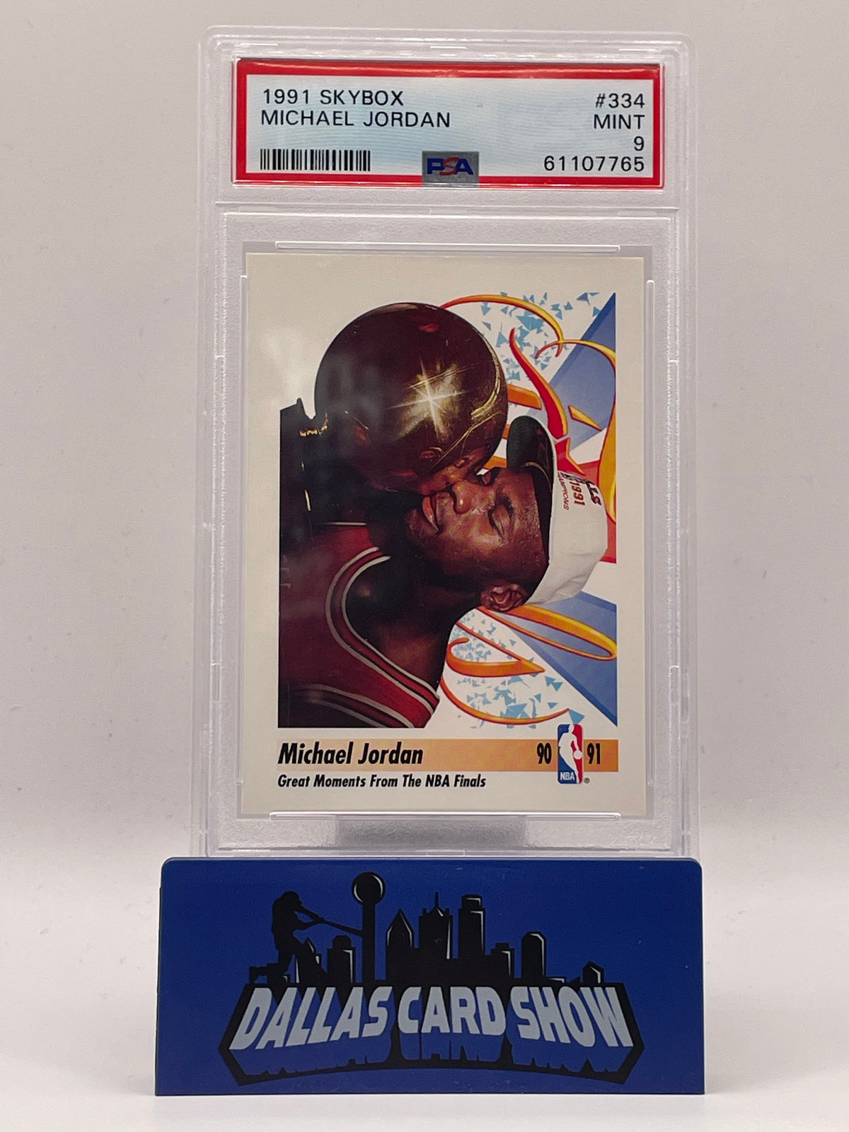 1991 Skybox #334 Michael Jordan PSA 9