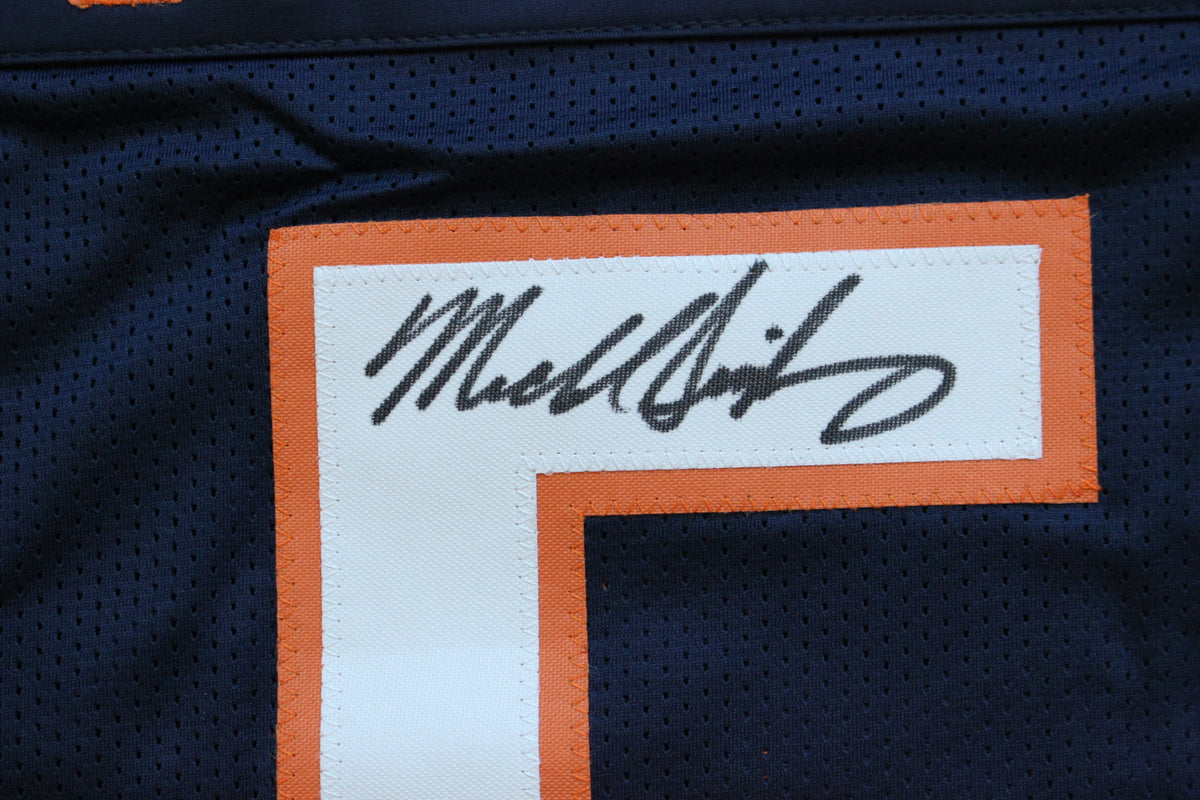 MIKE SINGLETARY CHICAGO BEARS SIGNED DARK NAVY JERSEY Baylor Bears BAS