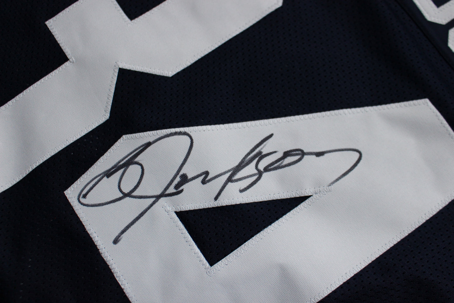 BO JACKSON AUBURN TIGERS SIGNED FOOTBALL JERSEY Royals Raiders BAS COA