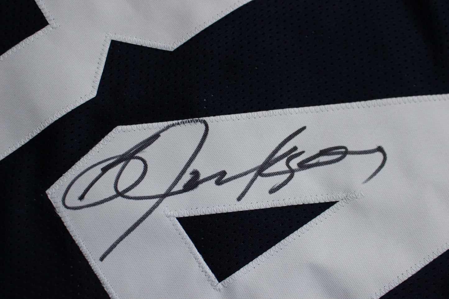 BO JACKSON AUBURN TIGERS SIGNED FOOTBALL JERSEY Royals Raiders BAS COA