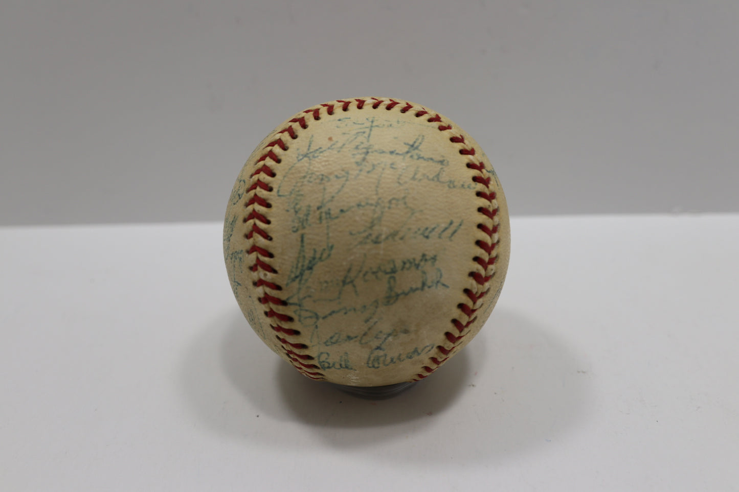 1968 NEW YORK METS SIGNED SPALDING BASEBALL Nolan Ryan Tom Seaver Gil Hodges PSA