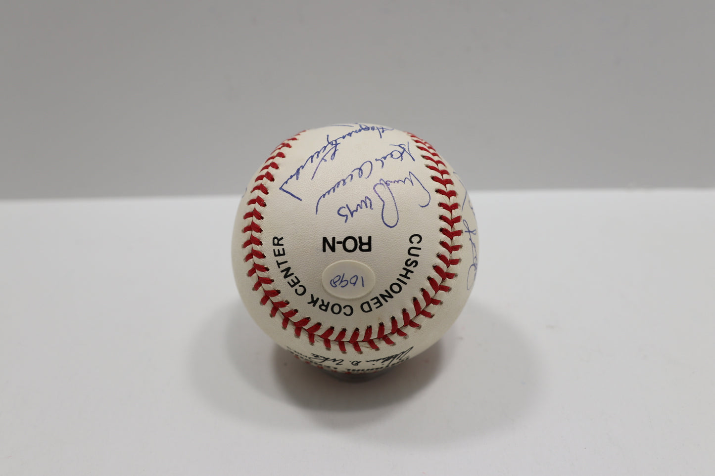 500 HOMERUN CLUB SIGNED RAWLINGS ONL BASBEBALL Mickey Mantle Mays Aaron PSA