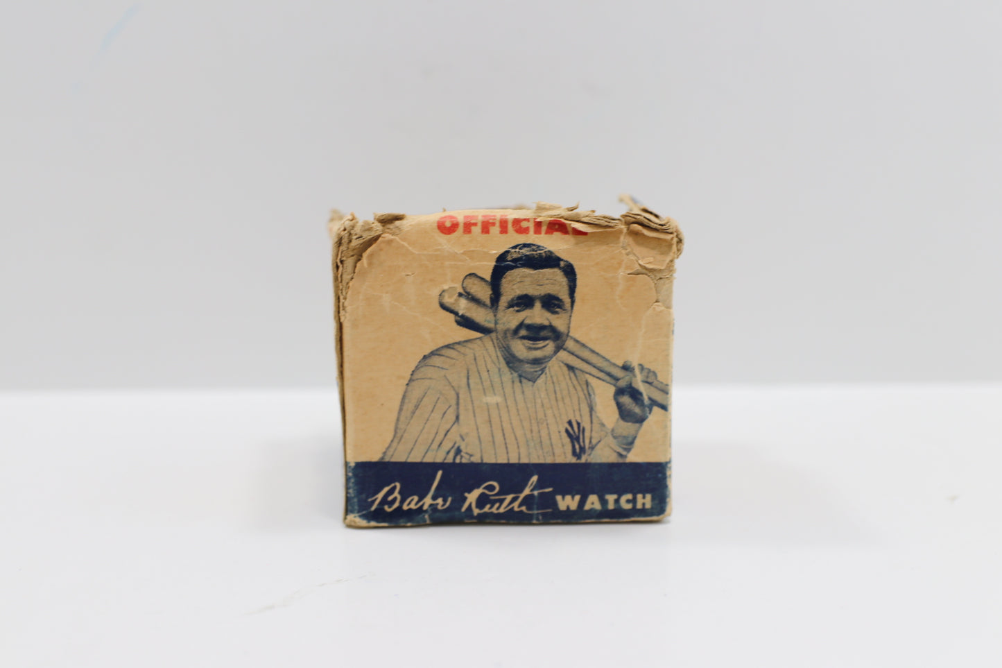 BABE RUTH OFFICIAL WRIST WATCH Box ONLY Sports Watch Champions NEW YORK YANKEES