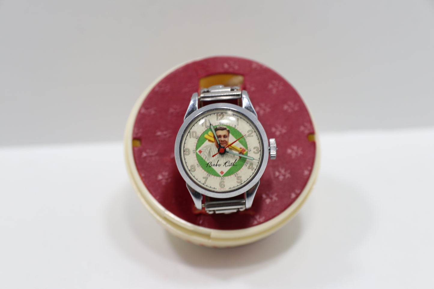 BABE RUTH OFFICIAL WRIST WATCH - The Sports Watch Champions NEW YORK YANKEES SET