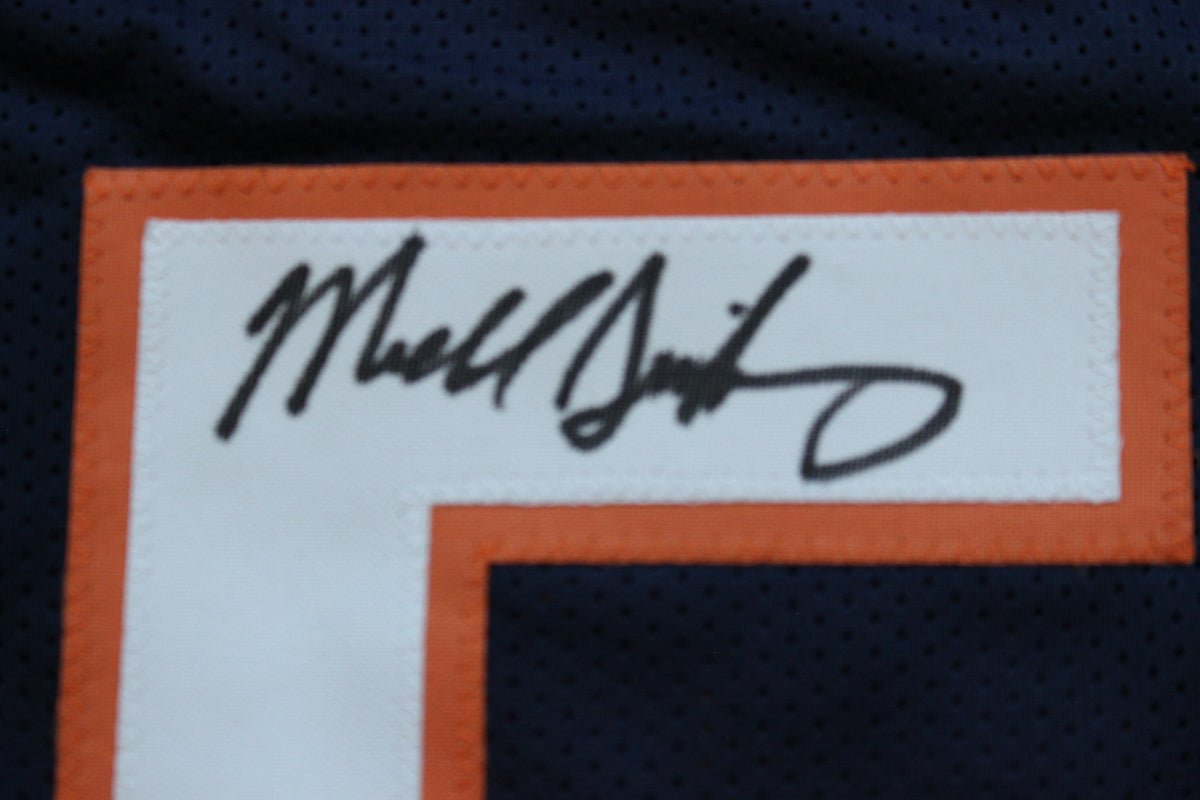MIKE SINGLETARY CHICAGO BEARS SIGNED DARK NAVY JERSEY w/HOF 98 Baylor Bears BAS