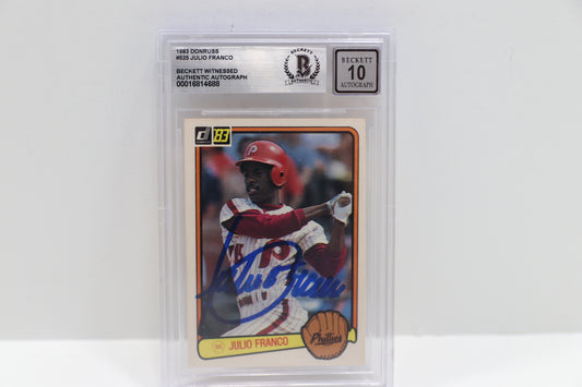 Julio franco Card